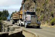 Logging Truck Accident